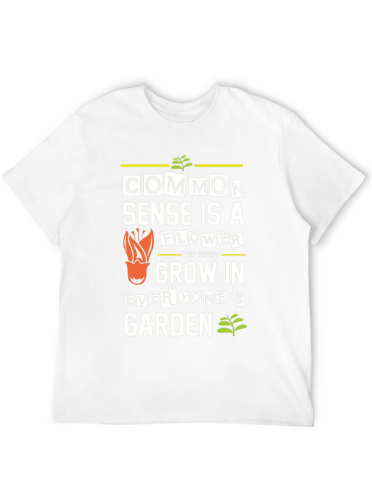 Common Sense Flower Garden T-Shirt
