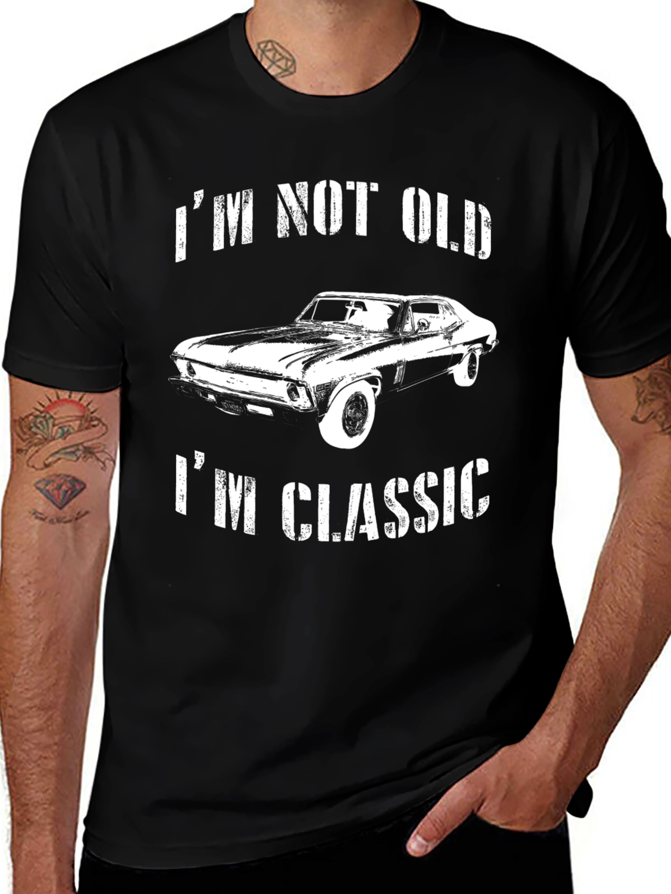 Classic Car T-Shirt - Im Not Old Im Classic