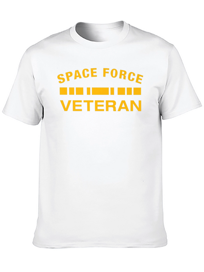 Space Force Veteran Graphic T-Shirt - Military Pride