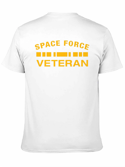 Space Force Veteran Graphic T-Shirt - Military Pride