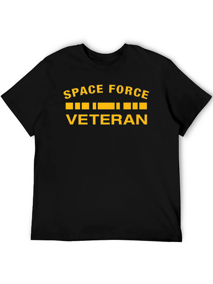 Space Force Veteran Graphic T-Shirt - Military Pride