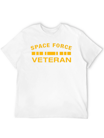 Space Force Veteran Graphic T-Shirt - Military Pride