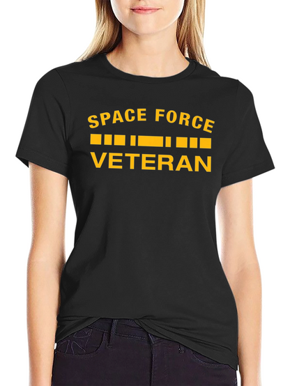 Space Force Veteran Graphic T-Shirt - Military Pride