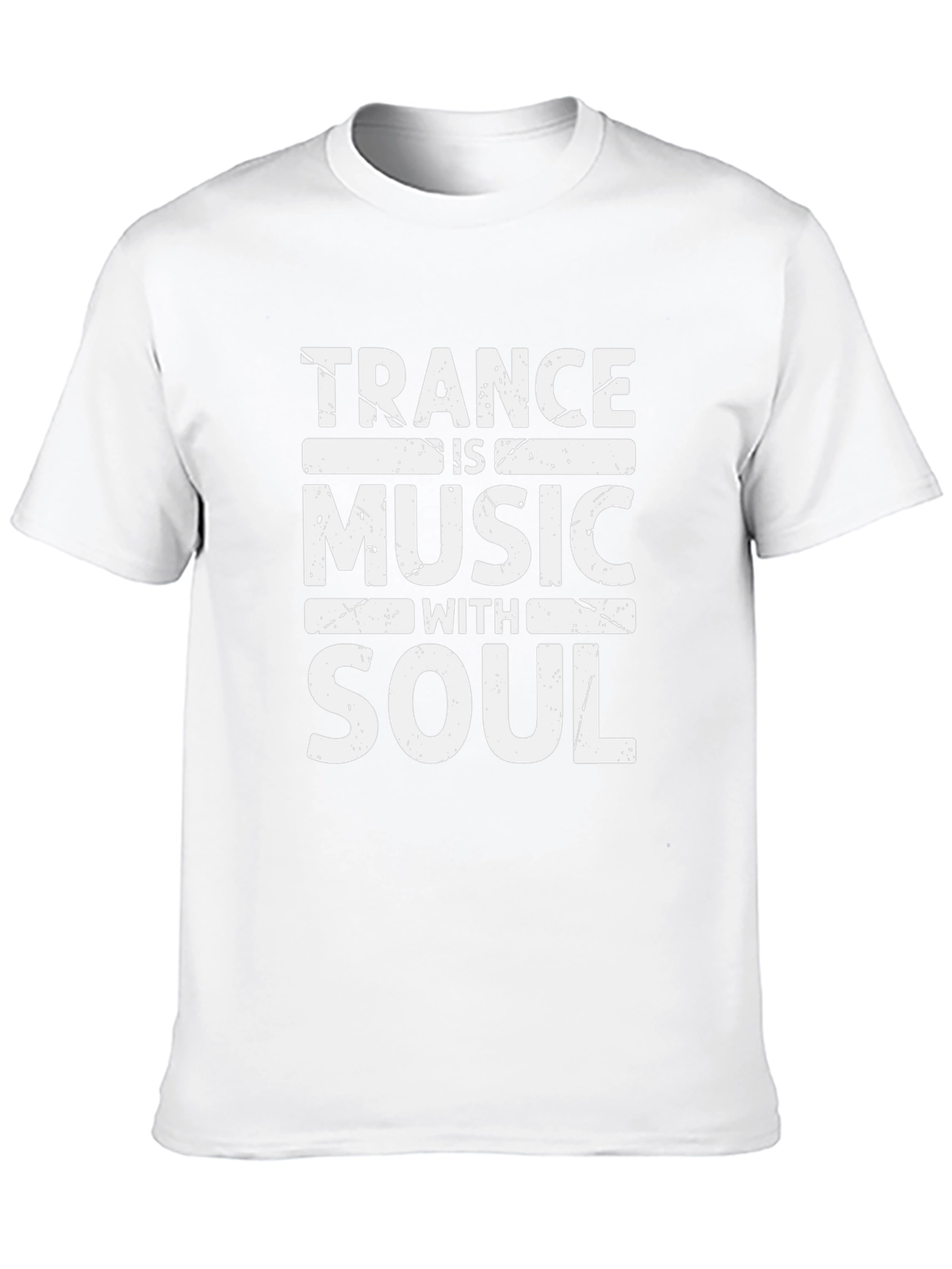 Trance Music with Soul Graphic Tee - Black