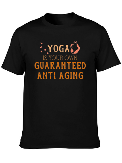 Yoga Anti-Aging Tee - Guaranteed Youthful Style!