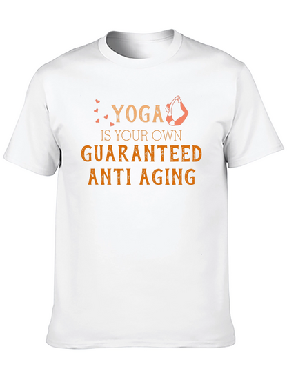 Yoga Anti-Aging Tee - Guaranteed Youthful Style!