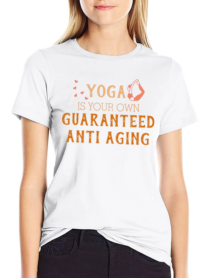 Yoga Anti-Aging Tee - Guaranteed Youthful Style!