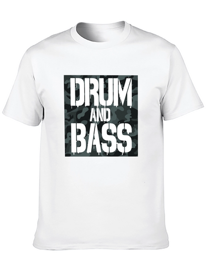 Drum and Bass Camo Graphic T-Shirt