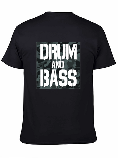 Drum and Bass Camo Graphic T-Shirt