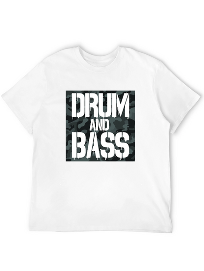 Drum and Bass Camo Graphic T-Shirt
