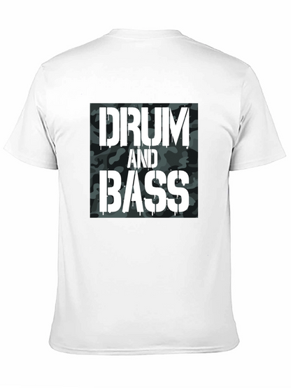 Drum and Bass Camo Graphic T-Shirt