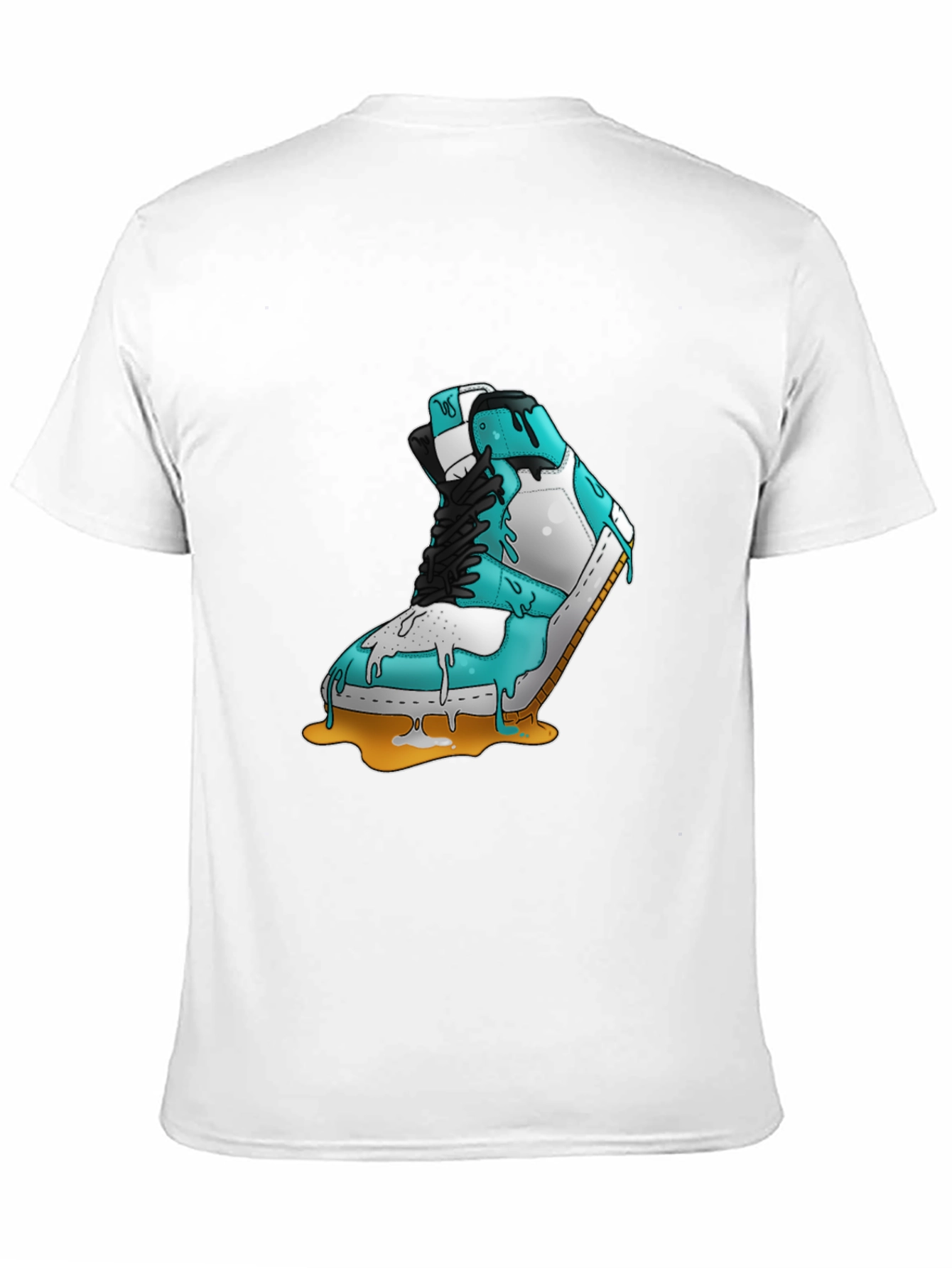 Melting Sneaker Graphic Tee - Cool & Unique