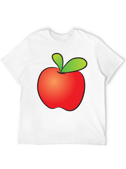 Apple Graphic T-Shirt - Fun Casual Wear
