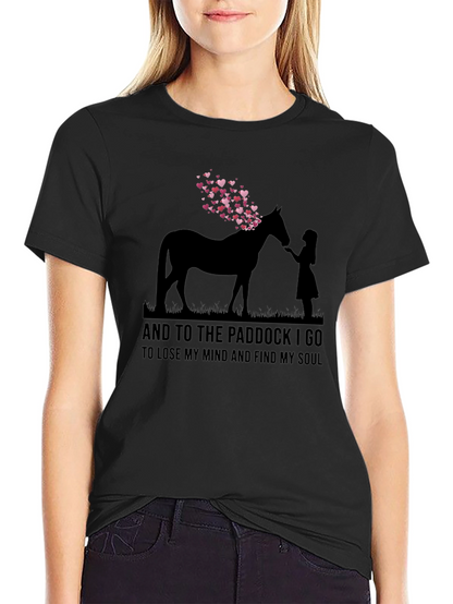 Equestrian Heart T-Shirt - Paddock Soul