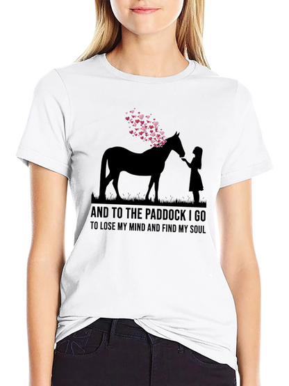 Equestrian Heart T-Shirt - Paddock Soul