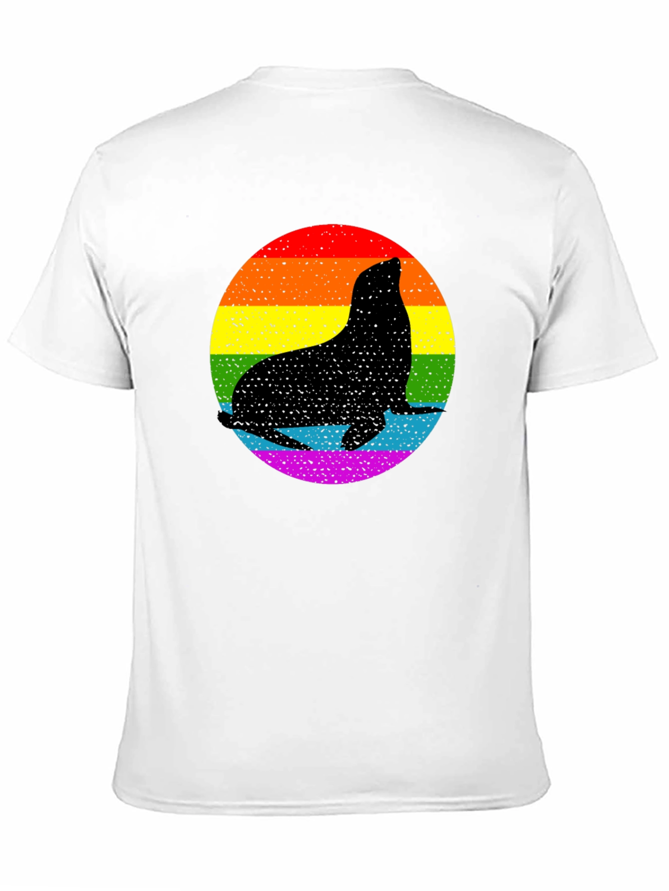 Pride Seal T-Shirt - LGBTQ+ Rainbow Graphic Tee