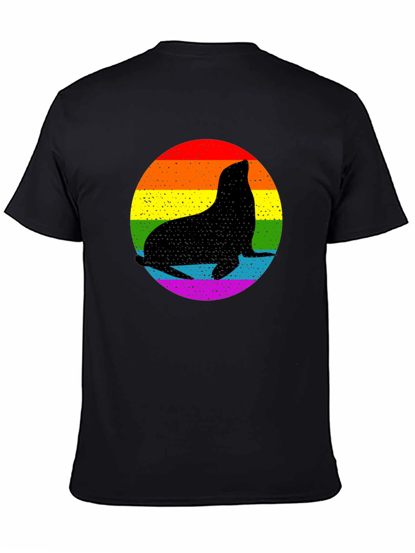 Pride Seal T-Shirt - LGBTQ+ Rainbow Graphic Tee