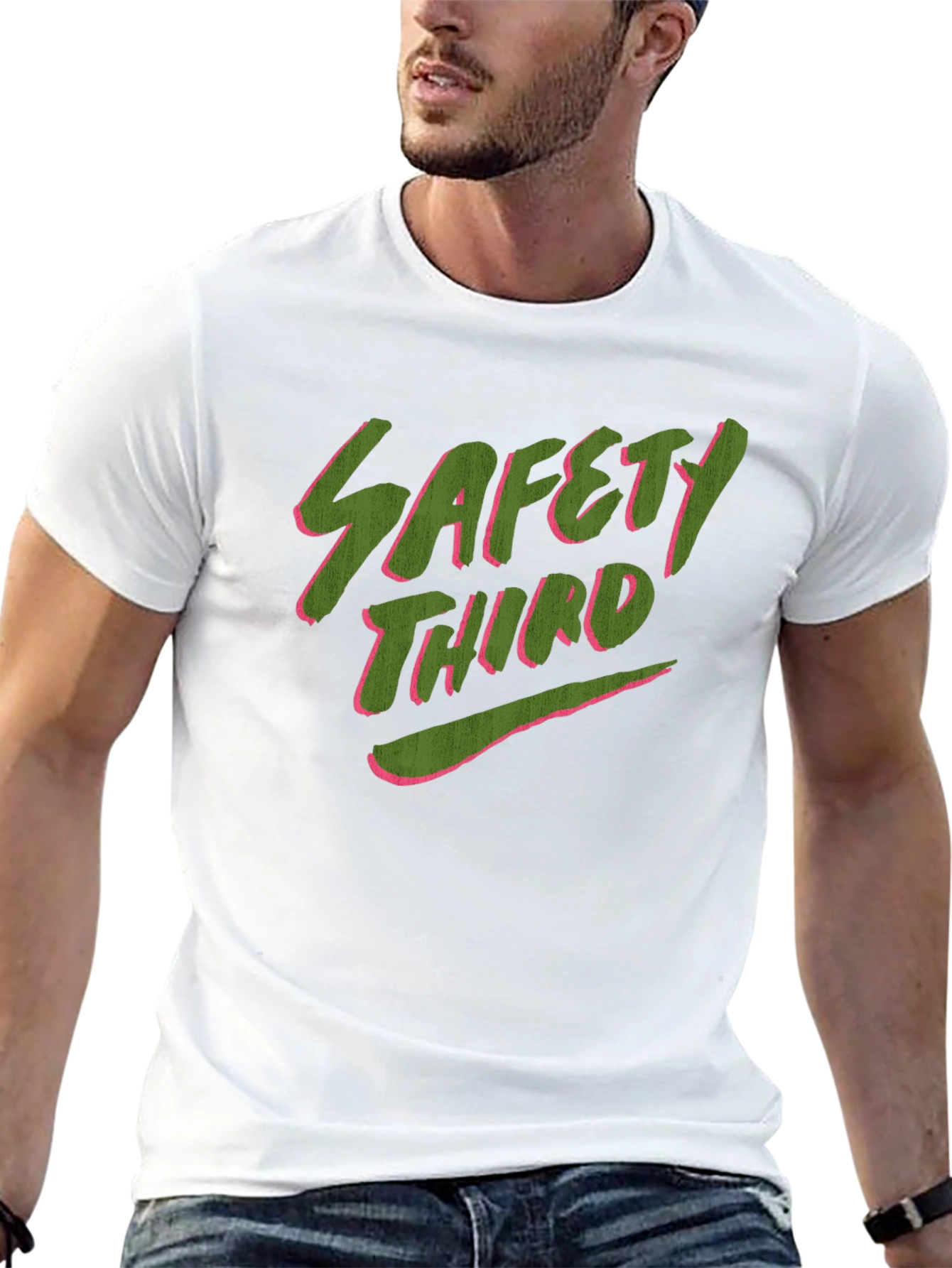 Safety Third Graphic T-Shirt