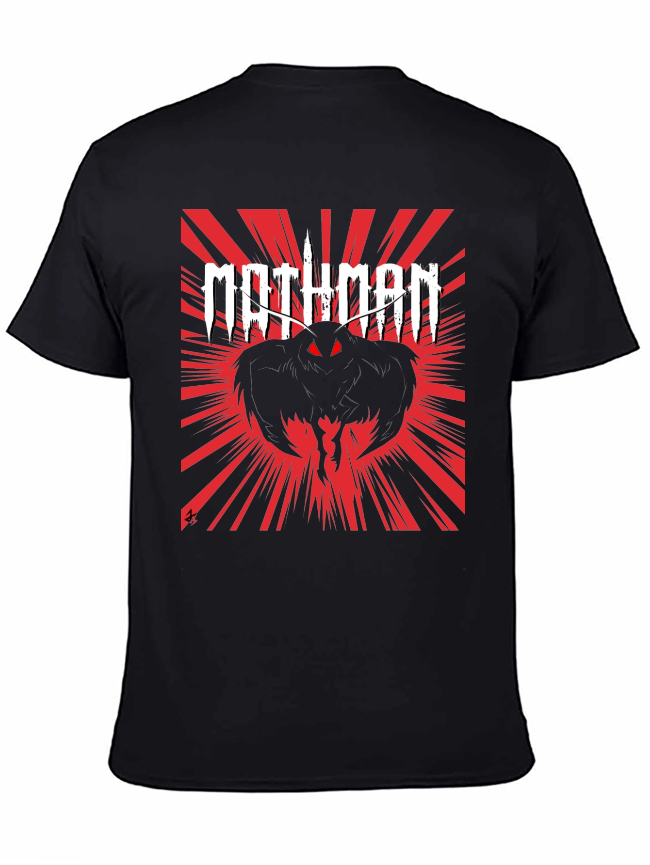 Mothman Graphic Tee - Black