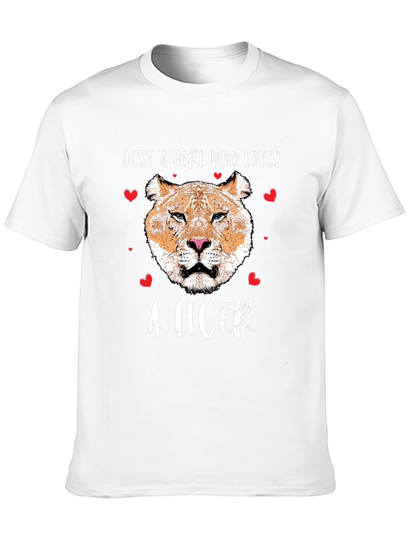 Just a Girl Who Loves Ligers T-Shirt