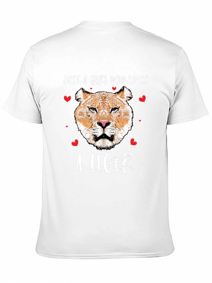 Just a Girl Who Loves Ligers T-Shirt