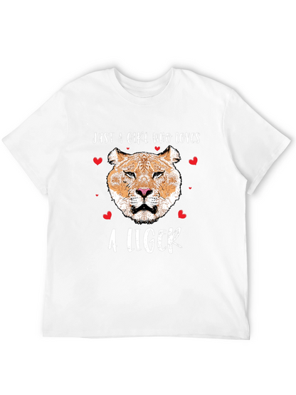 Just a Girl Who Loves Ligers T-Shirt