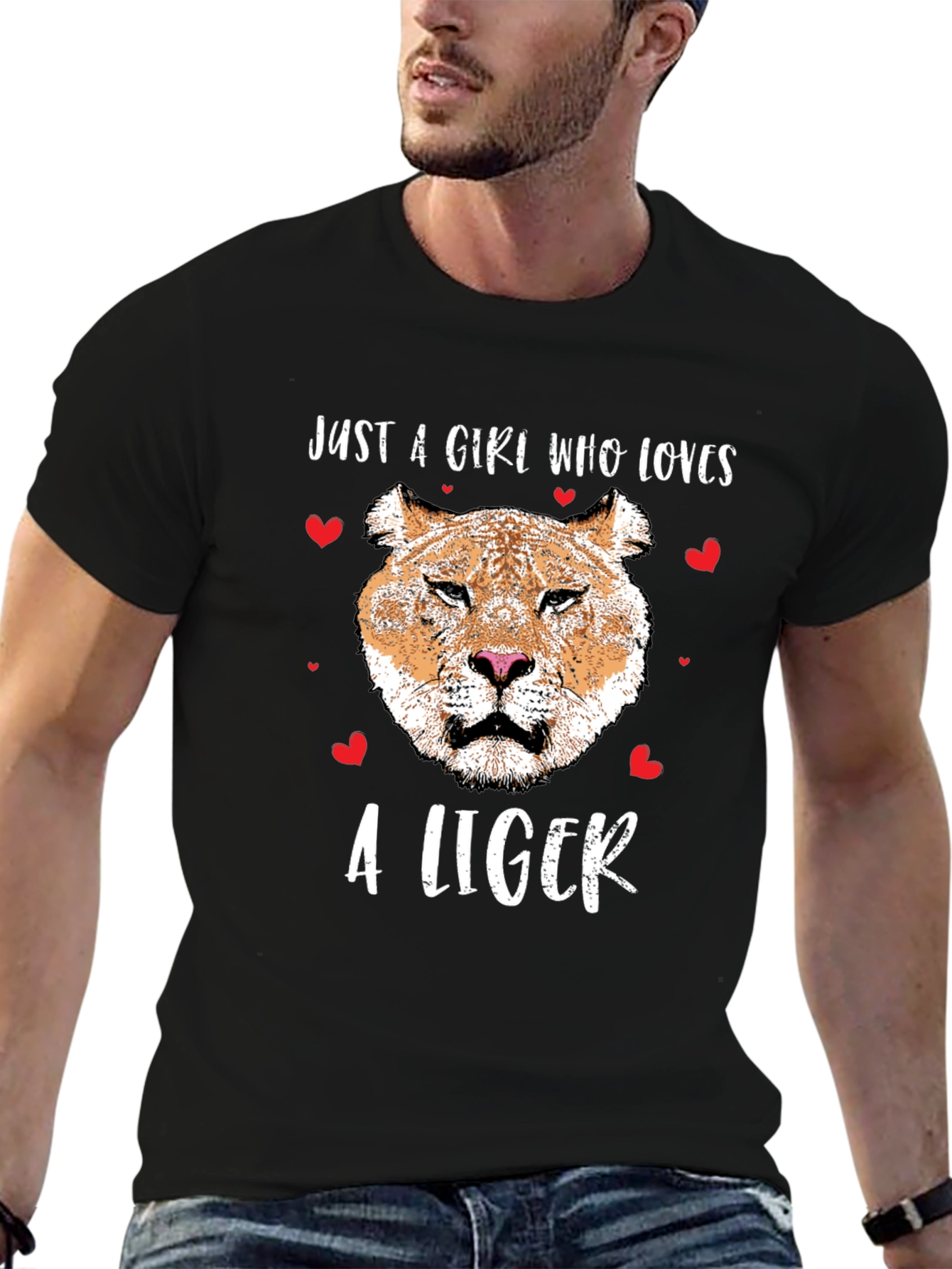 Just a Girl Who Loves Ligers T-Shirt