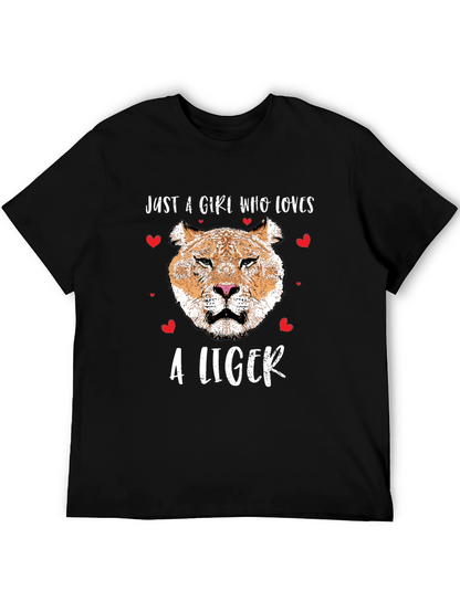 Just a Girl Who Loves Ligers T-Shirt