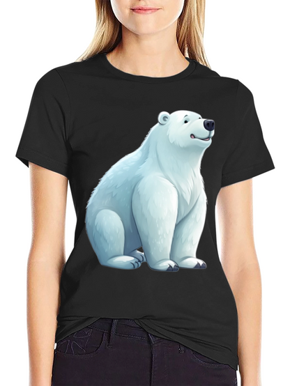 Polar Bear Graphic Tee - Casual Comfort