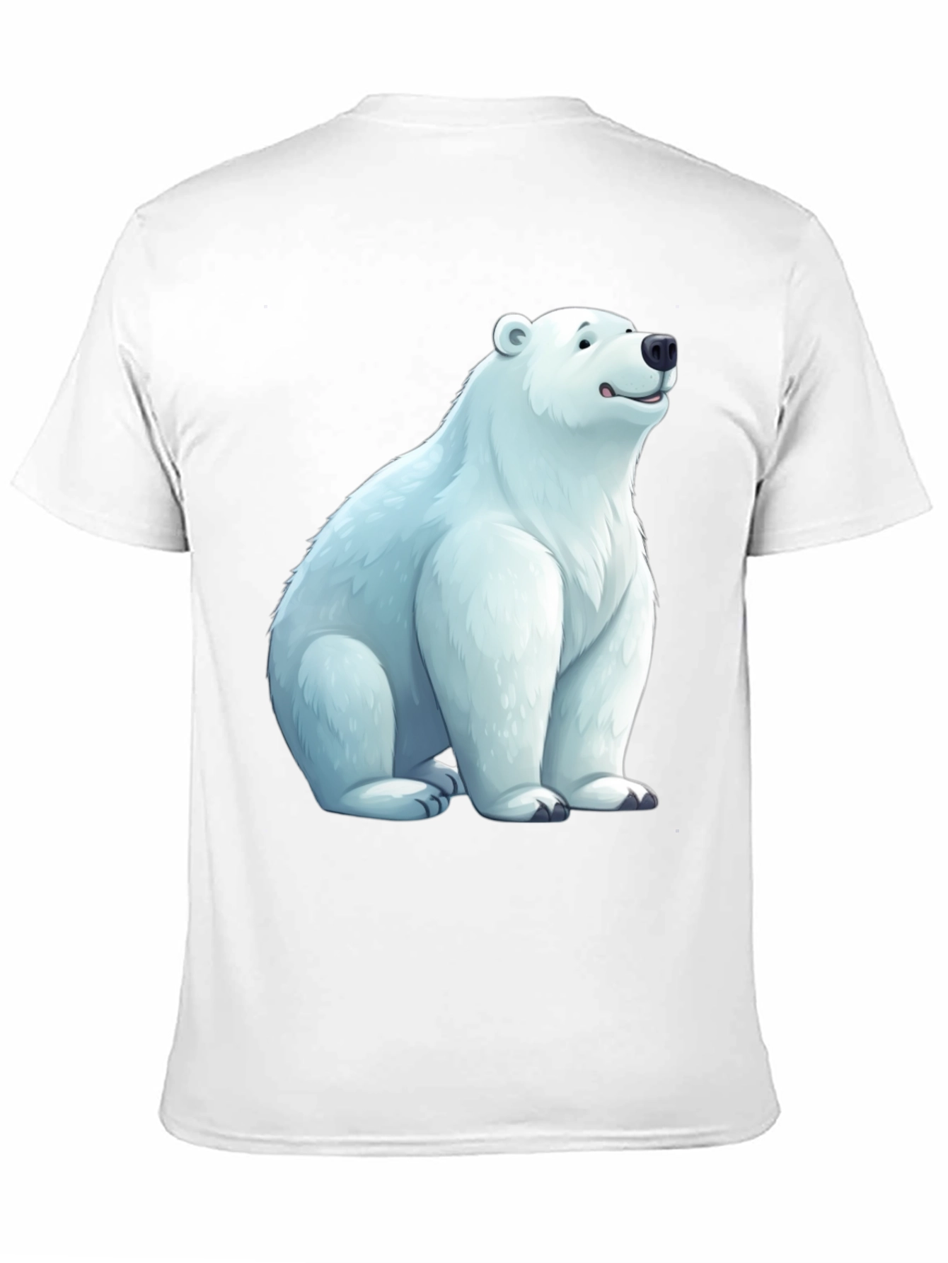 Polar Bear Graphic Tee - Casual Comfort