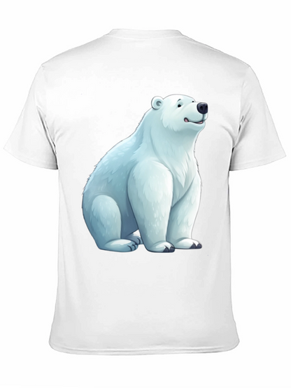 Polar Bear Graphic Tee - Casual Comfort