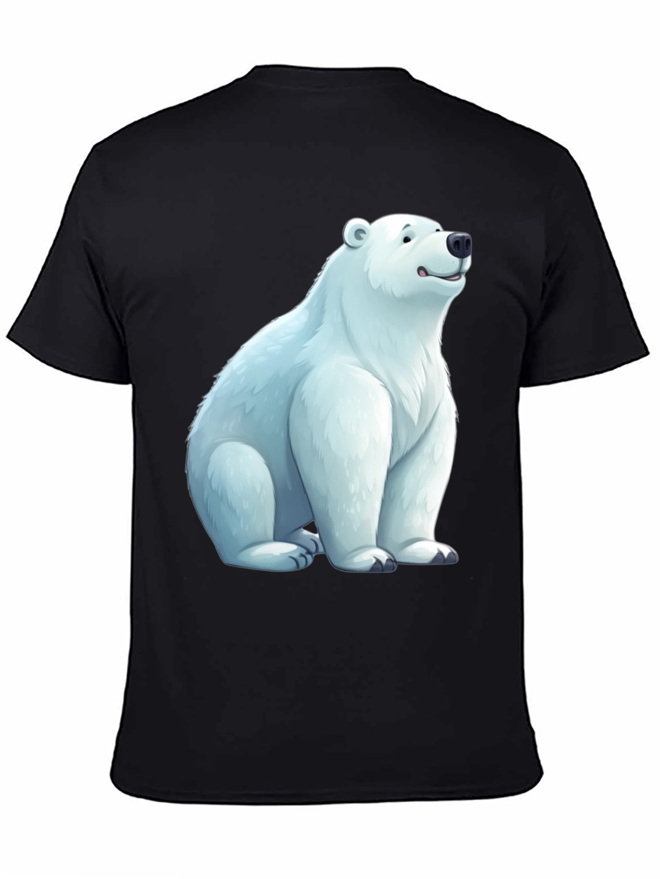 Polar Bear Graphic Tee - Casual Comfort