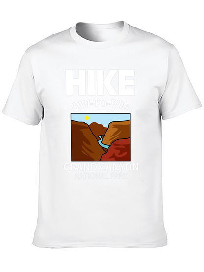 Grand Canyon Hike Rim-to-Rim Black T-Shirt