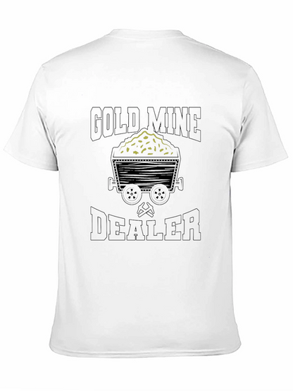 Gold Mine Dealer T-Shirt - Mining Cart Graphic Tee