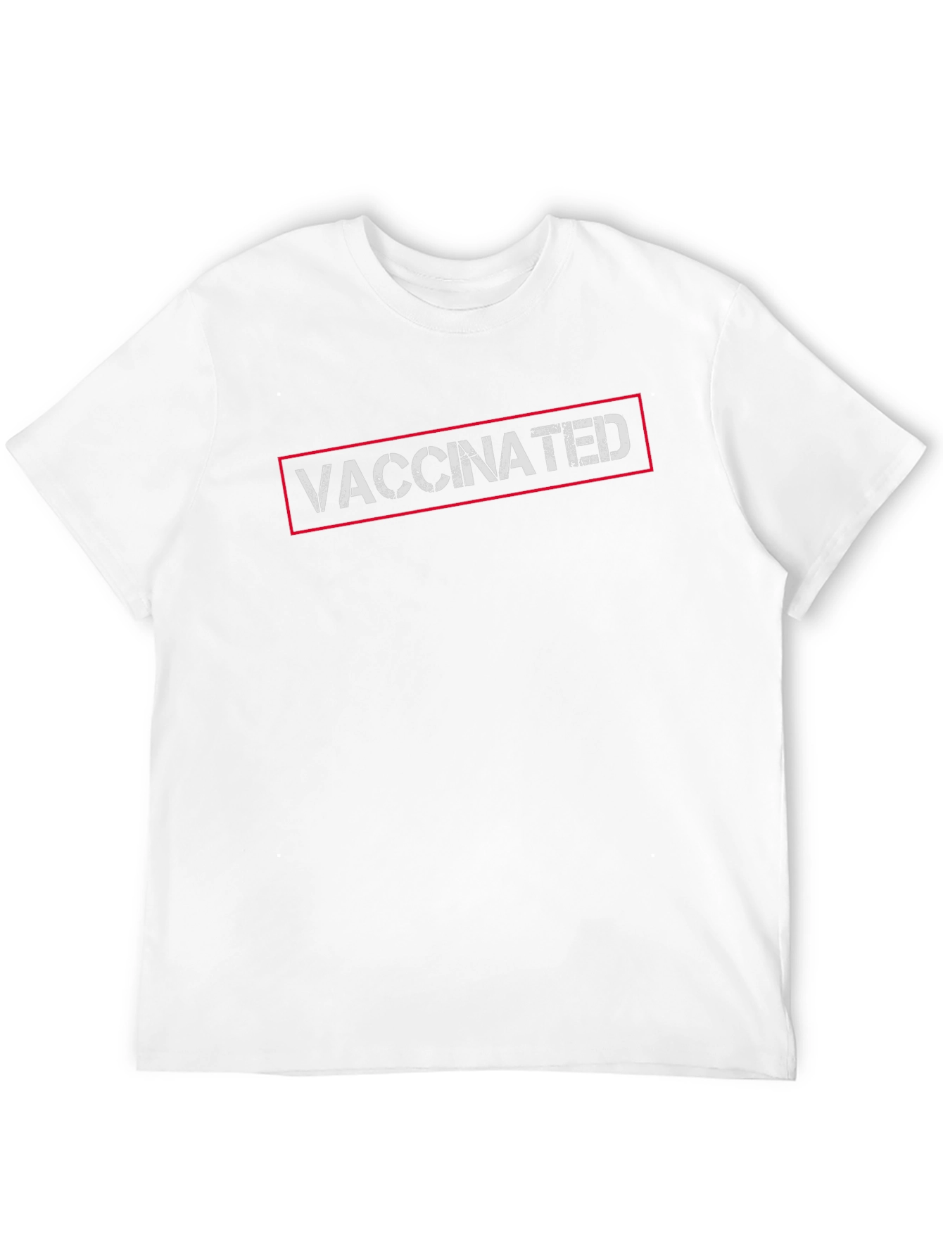 Vaccinated Black T-Shirt
