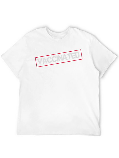 Vaccinated Black T-Shirt