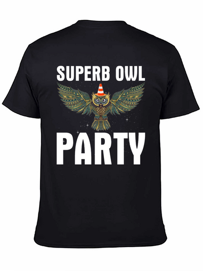 Superb Owl Party T-Shirt - Fun Graphic Tee