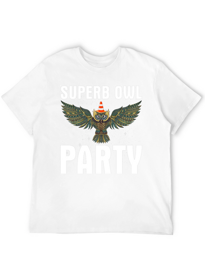 Superb Owl Party T-Shirt - Fun Graphic Tee