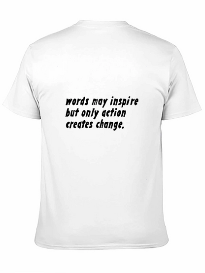 Inspirational Quote Black T-Shirt