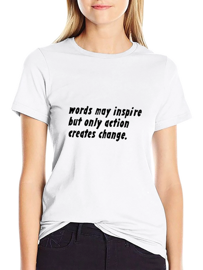 Inspirational Quote Black T-Shirt