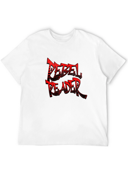 Rebel Reader Black T-Shirt - Bold Graphic Tee