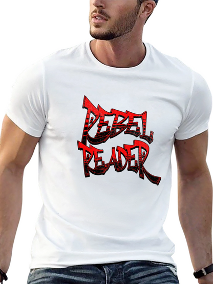 Rebel Reader Black T-Shirt - Bold Graphic Tee