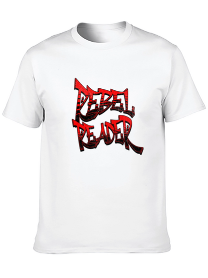 Rebel Reader Black T-Shirt - Bold Graphic Tee