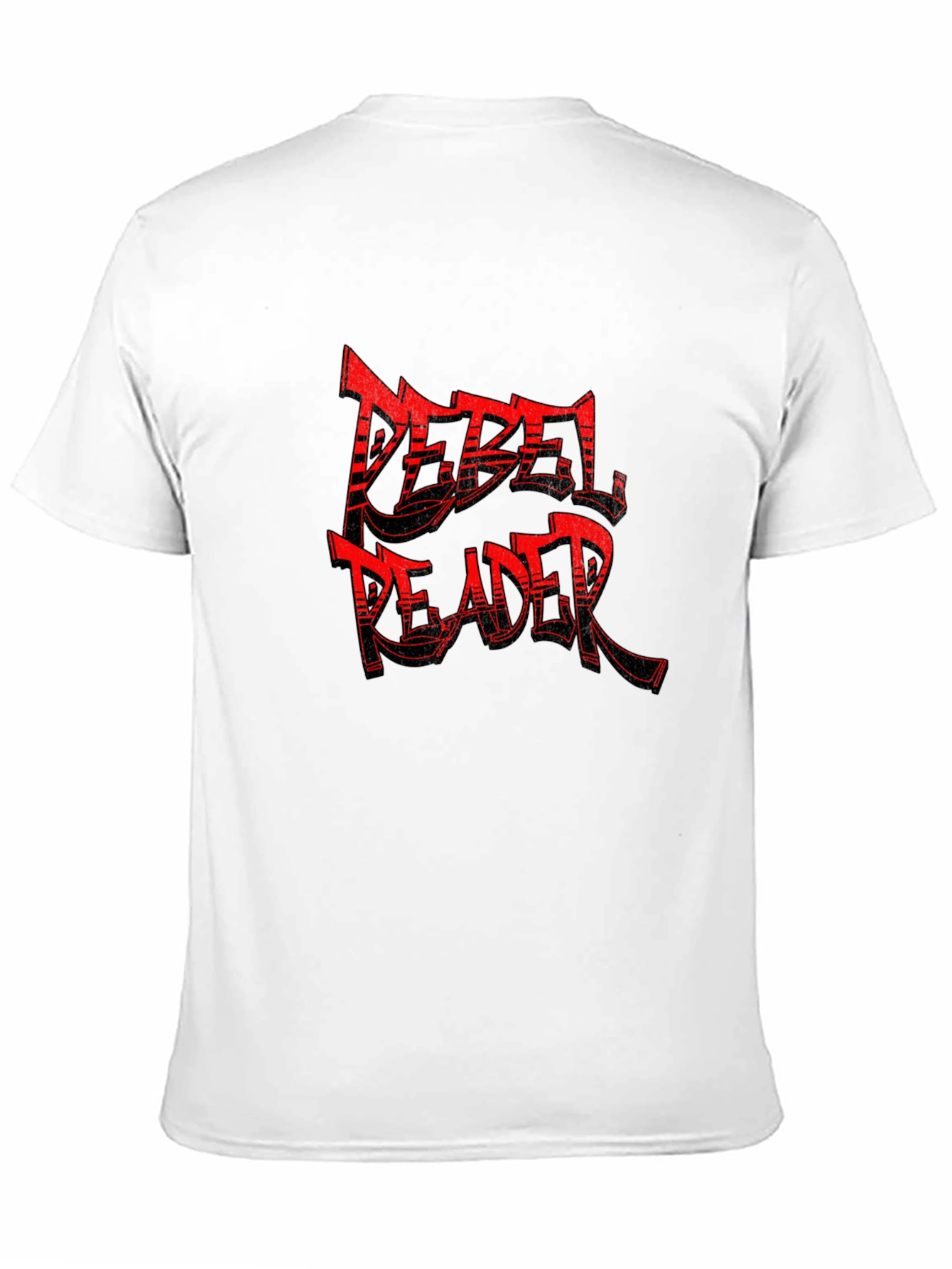Rebel Reader Black T-Shirt - Bold Graphic Tee