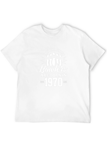 Finest Bowlers Born in 1970 Black T-Shirt