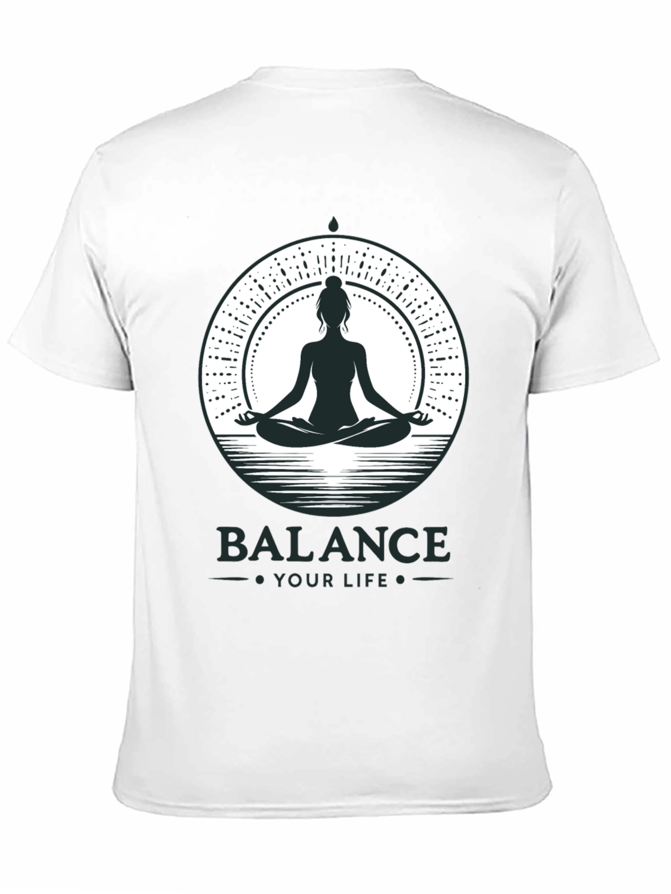 Balance Your Life Meditation T-Shirt