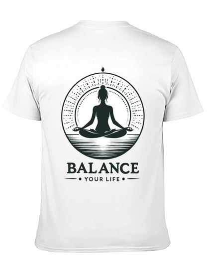 Balance Your Life Meditation T-Shirt