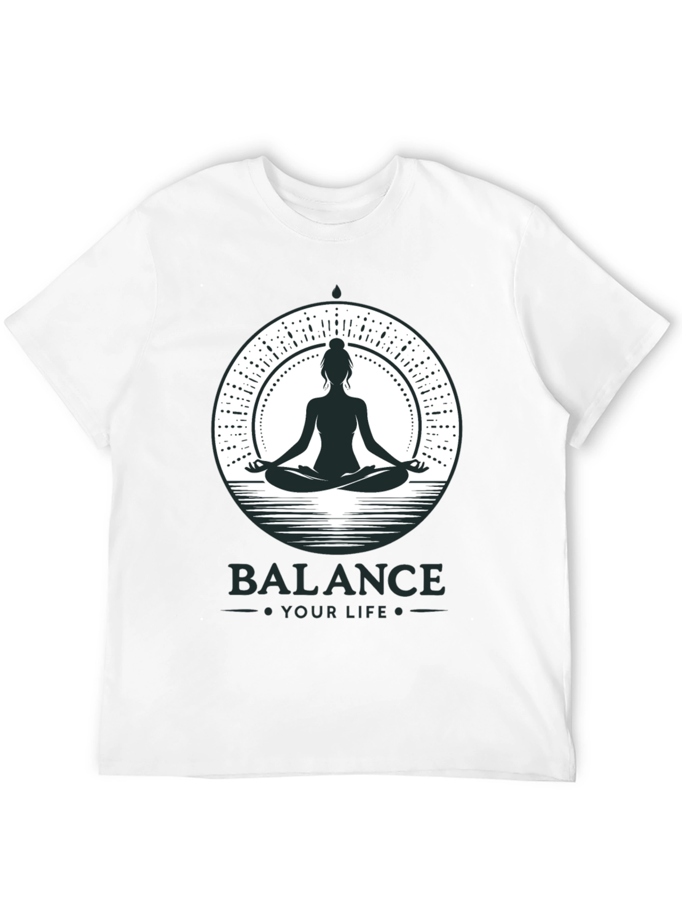 Balance Your Life Meditation T-Shirt
