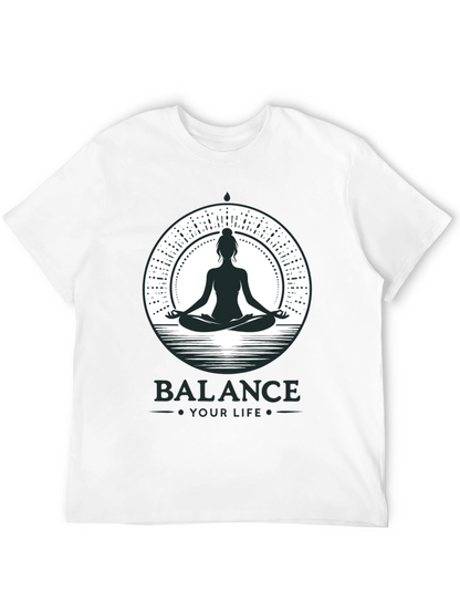 Balance Your Life Meditation T-Shirt