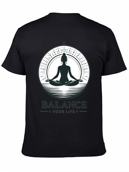 Balance Your Life Meditation T-Shirt